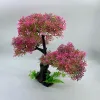 Aquariums Fish Tank Artificial Tree Aquarium Decoration Simulation Aquatics Plant Ornament Home Office Fishtank Landscaping Decor Craft