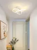 Taklampor LED -gång Moderna minimalistiska vardagsrumslampor för balkongens ingång trappa lampa heminredning fixturer