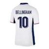 2024 Euro Cup Englands Bellingham Soccer Jerseys Team National Toone Football Shirt White Bright Kane Sterling Rashford Sancho Grealish Men Kids Kit