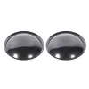 Accessoires 2PCS Encourtage Capeur de poussière haut-parleur Couvercle de poussière noir Myra Réparation Capuchage Diamètre 20 mm, 22 mm, 30 mm, 34 mm, 40 mm, 45 mm, 54 mm, 16 mm