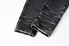 Herren Jeans Designer Jeans AM Jeans 8836 Hochwertiges Modes Patchwork Ripped Leggings 28-40