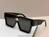 A114 pour les hommes Gner Mens Millionaire Design Grands lunettes de soleil pour femmes