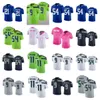 Jerseys de football # 54 Bobby Wagner # 14 DK Metcalf # 21 Devon Witherspoon # 9 Kenneth Walker III # 16 Tyler Lockett # 12 Fan # 11 Jaxon Smith-Njigba # 7 Geno Smith # 80 Steve Largent