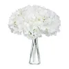 Decorative Flowers 10pcs Hand Made Home DIY Plastic Gift El Decoration Wedding Bouquet Leaves Emulational Festive Hydrangea Artificial