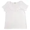 Женские футболки Свежие товарные товары 20 лет круглая шея темный рисунок с коротким рукавом