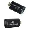 Hubs 4K HDTV Mini Video Yakalama Kartı USB 3.0 USB2.0 Oyun DVD Kamera Kamerası Kamerası Kaydıyla Canlı Akış Kaydolumu