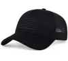 VS vlaggenmesh honkbal pet zomer ademende hoed mannen dames tactische hoeden universitaire hiphop caps outdoor sport trucker gorras 2205134203631