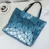 Bags new luxury handbags women bags designer Beach Large tote Hologram Shoulder Bag sac a main Geometric bag bolsa feminina Silver