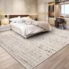 Mattor Nordisk stil för vardagsrum Dekorativt sovrumsmatta tjockt hem/kontor golvmatta soffa soffbord mattor mjuka studier mattor
