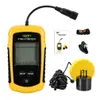 Fisy Finder Finders Lucky FF11081 Портативный 100 -метровый проводной проводной сигнал Sonar Sounter Alarm 2 -дюймовый ЖК -дисплей антив.