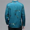 Mens Casual and Fashionable Long Sleeved Printed Shirt Non Ironing Wrinkle Resistant Business Top 240418