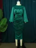 Casual jurken African Dress Green Women's Plus-Size Ladies 4xl