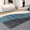 Carpets Modern Minimalist Sofa Table basse contrastée Couleur Maison Géométrique