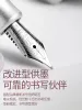 Pennor Hongdian M1 Mini Portable Pocket Metal Smile Fountain Pen 26# NIB School Office Supplies Writing Stationery Present PENT PEN