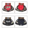 Classic Muay Thai Shorts for Men Women Boxing Kickboxing High Grade MMA Fight Clothing Training Trunk 240408