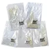 SS3ss8 1440pcs Clear Crystal AB gold 3D Non Fix FlatBack Nail Art s Decorations Shoes And Dancing Decoration 240418