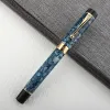 Pens Jinhao 100 Lanli Stone Fountain Pen New Color Color Centennial GoldenClip F Nibs School Supplies Office Writingギフトインクペン