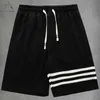 Heren shorts Plus size 7xl 8xl 9xl Mens Brot Shorts Classic Street Clothing Striped Harajuku Casual Shorts Boys Boys Summer Gym Running Beach Shorts J240325