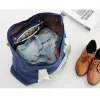 Torby jxsltc nowe modne płótno Podróżowanie torby jadące worka Wodoodporna torebki podróżne unisex torebki podręczne torba podróżna