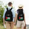 Zaini zaino palestinese per uomini donne raffreddero studente business daypack palestinian laptop tela borse all'aperto