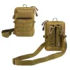 Bags Tactical Molle Pouch Waist Bag Outdoor Men EDC Tool Bag Vest Pack Purse Mobile Phone Case Hunting Bag