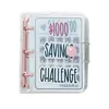 Gift Wrap Money Sauvegarde des défis d'épargne Binder Livre avec Enveloppes Enveloppe Challenge