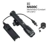 M600C pistool krachtige zaklamp tactische toorts verkenner LED -licht past 20 mm Picatinny Rail