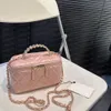 Nuovo box box box sacchetti donne designer borsette da bagno cosmetico sacchetti da toeletta per la custodia borse da trucco cosmetica borse