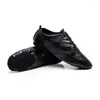 Chaussures de danse pu en cuir extensible latin pour les femmes Salsa Jazz Ballet Teachers's Sandals Exercice Shoe