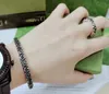 Bracelet rétro multi-éléments Agate Thai Silver de style fabriqué par Seiko