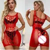 Casual Dresses Sexig festklänning för kvinnor Mesh Sheer See Through Club Night Mini Bodycon Luxury Rhinestone Sparkly Birthday