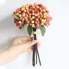 Flores decorativas decoração de casamento decoração realista decoração de mirtilo mirtilos de alta demanda simulação belas frutas exclusivas