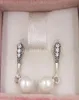 Andy Jewel Authentic 925 Sterling Silver Studs Pearl Earring Passar European Style Jewelry8237172