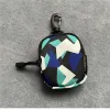 Purses New Fashion Man Coin Purse Portable Mini Wallet Card Bag Praktisk midja förvaring Key Bag Earphone ID Bag 2023