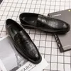 Dress Shoes 2024 Men's Genuine Leather Microfiber Leathe 38-44 Soft Anti-slip Rubber Loafers Man Casual Wedding