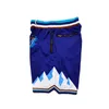 Basketball Shorts UTAH Four Pocket Zipper Sewing Embroidery HighQuality Outdoor Sport Beach Pants Purple Elastic 240416