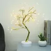 Night Lights DIY Artificial Light Touch Switch LED Battery Operated Romantic Tree Shape Lamp 3000LM For Festival Wedding Holiday