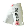 Suotf preto tigre branco muay thai shorts boxing mma fitness treinamento calças boxe shorts mma shorts kickboxing mma 240419