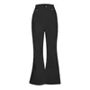 Pantalon masculin mode masculin de poche solide décontractée costume pantalon cloche fond pantalones pantalon homme ropa hombre pantalon