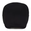 Berets 2024 Fashion Solid Color Beret Men's Women Wild Wild Hat Spring and Autumn Cotton Hip Hop Hats Casquette