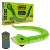 Long Rechargeable RC Snake Toy With Interesting Egg Radio Control Realistic Joke Scary Trick Toys 4 colors for Kids Play 240417