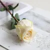 Fleurs décoratives Bouquet artificiel rose pour la maison décor de chambre à domicile Décoration de mariage Décoration extérieure accessoires de vase de bricolage