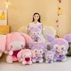 Kuromi Mymelody Pollush Doll Kawaii Migne Cartoon Anime Toy en peluche Super Soft Sleeping Grow Girthd