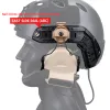 Acessórios Wadsn Capacete Fast Helmet titular do fone de ouvido Montagem de trilho para compacto Adaptador de fone de ouvido tático Adaptador de caça ao ar livre Acessórios