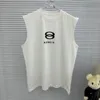 Paris Designer Mens Vest Europe and America Luxury Vest Letter Imprimer Logo Men Hommes Sans manches Tee Top Vêtements Coton Coton Coton Tank Hip-Hop Asian Taille 4xl 5xl