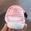 Summer Infant Toddler Shoes Baby Girls Boys Casual Shoes NonSlip Breathable High Quality Kids Anticollision Beach Shoes 240418