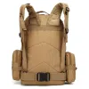 Рюкзаки 55L Тактический рюкзак 4 в 1 -милитарной армии рюкзак Molle Mochilas Sport Bag Водостойкий на открытом воздухе походы по походы