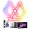 Lâmpadas de parede wifi led lâmpada inteligente RGB Light Bar Modar Diy App App App Música Rhythm TV Backlight Bedroom Game Decoration Dro dhuqc