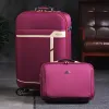 Conjuntos de 20 "24" polegadas Menwomen Travel Bagage Sett Lojustand Mandel Brand Boarding Bag Saco de bagagem de bagagem sobre rodas com bolsa