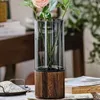 Vases Light Luxury Vase Decoration Simple and Creative Original Couleur Aquatic Flowers Flowers Room Dining Table Flower Arrangement